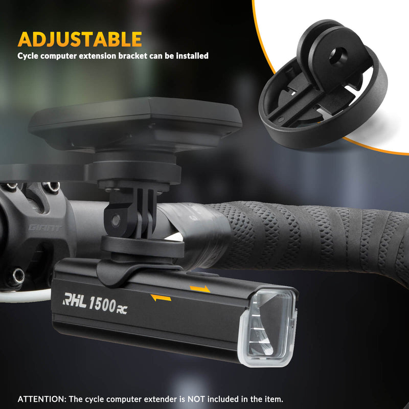 RHL1500 Bike Front Light with Intelligent Temperature Control-7