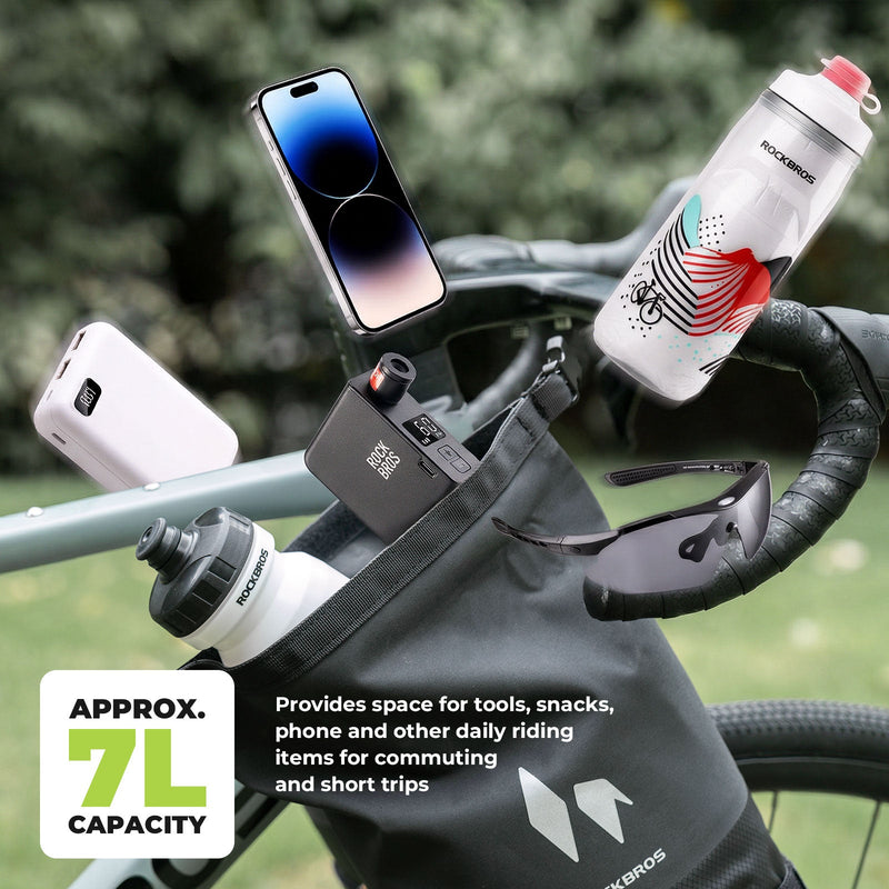 RideMate Front Fork Rack Bag - 7L-6