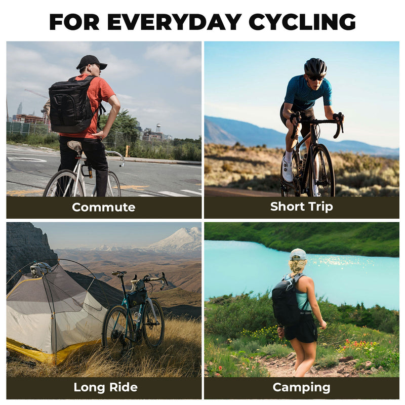 RideMate Front Fork Rack Bag - 7L-10