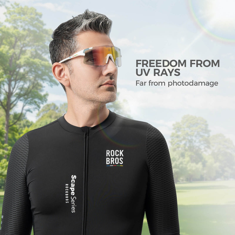 ROAD TO SKY BOUNDLESS Photochromic Cycling Glasses 3 Lens Set-17