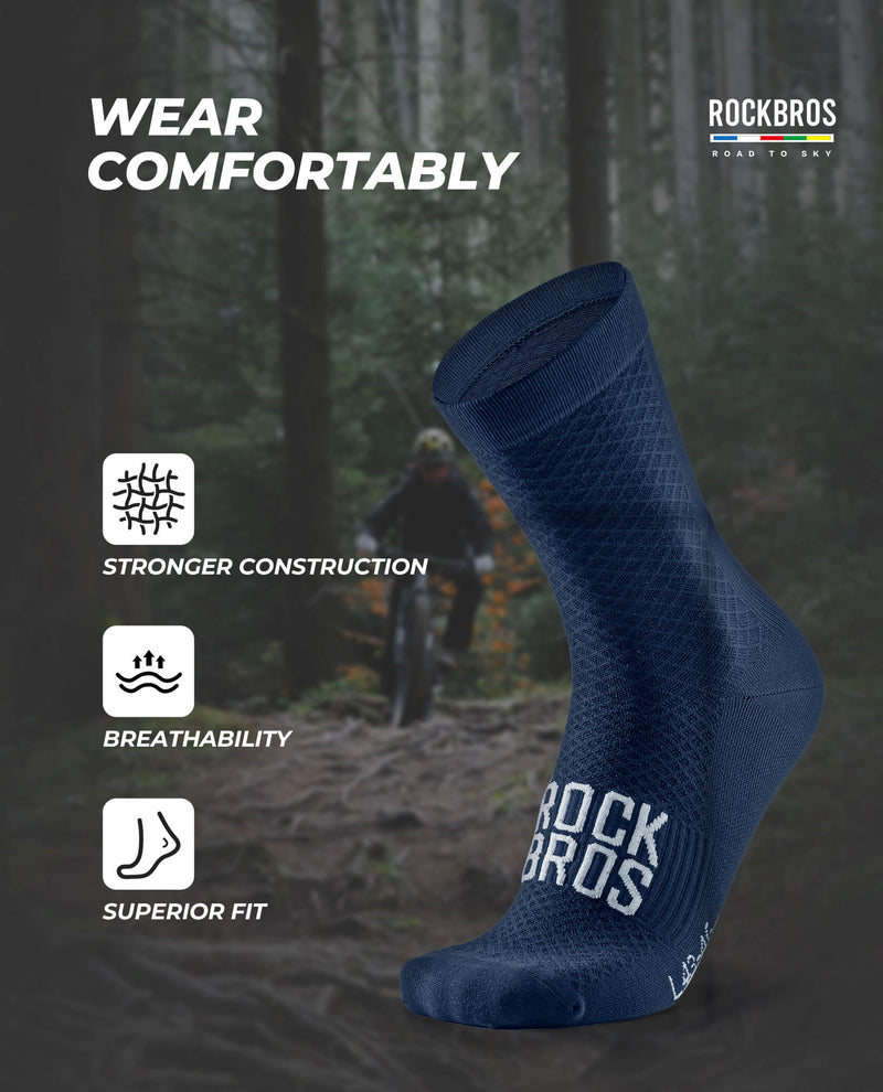 ROAD-TO-SKY Breathable Cycling Socks-12