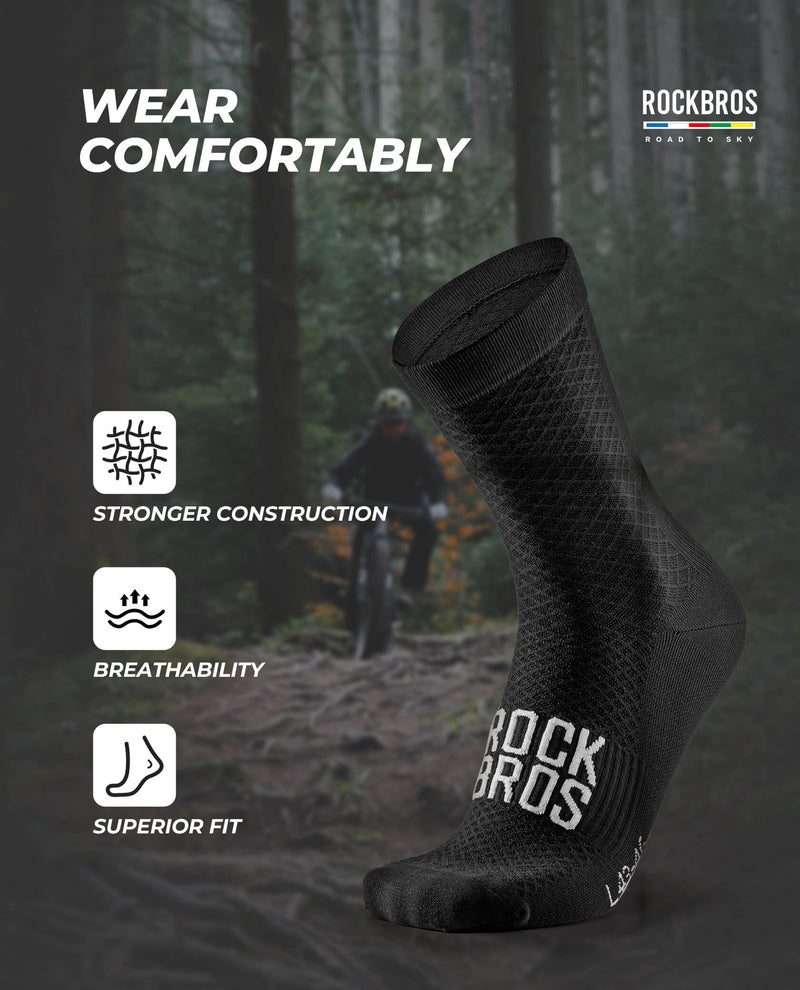 ROAD-TO-SKY Breathable Cycling Socks-13
