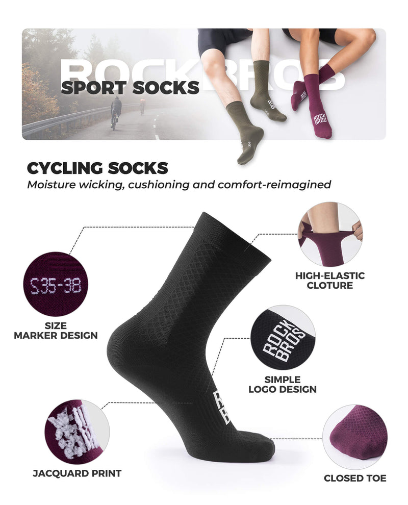 ROAD-TO-SKY Breathable Cycling Socks-18