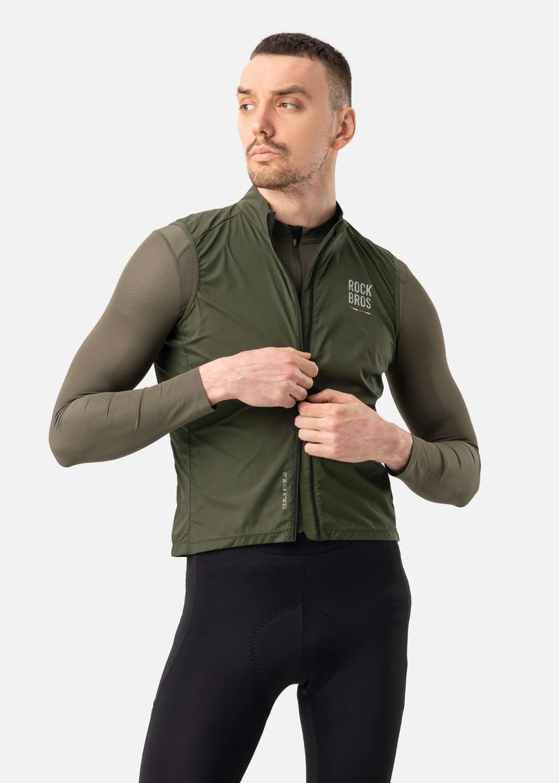 ROAD-TO-SKY Lightweight Windproof Cycling Vest-4