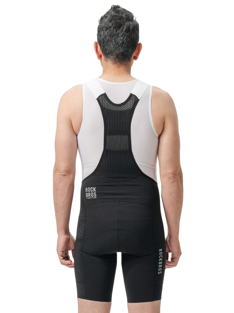 Men's ROAD-TO-SKY Bib Cycling Shorts With Elastic Interface® Pad-5