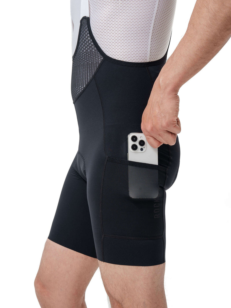Men's ROAD-TO-SKY Bib Cycling Shorts With Elastic Interface® Pad-7