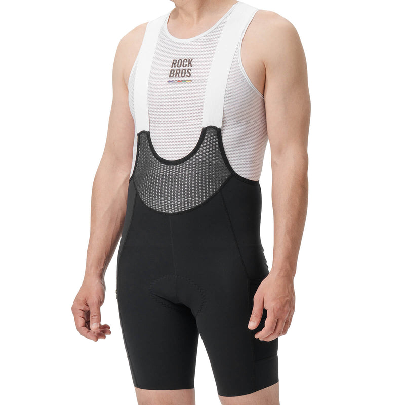 Men's ROAD-TO-SKY Bib Cycling Shorts With Elastic Interface® Pad-6
