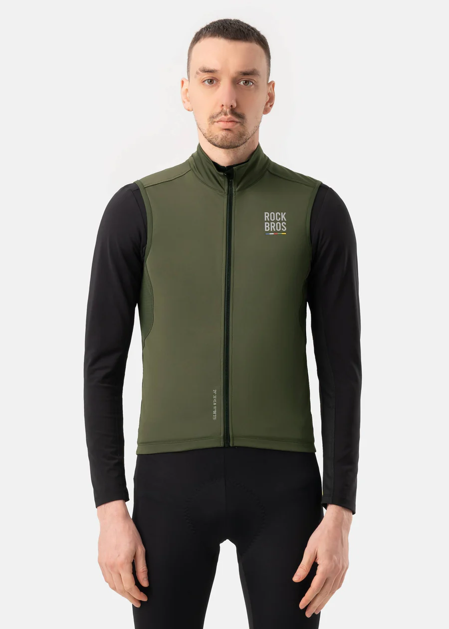 ROAD-TO-SKY Windproof Warm Cycling Vest-13