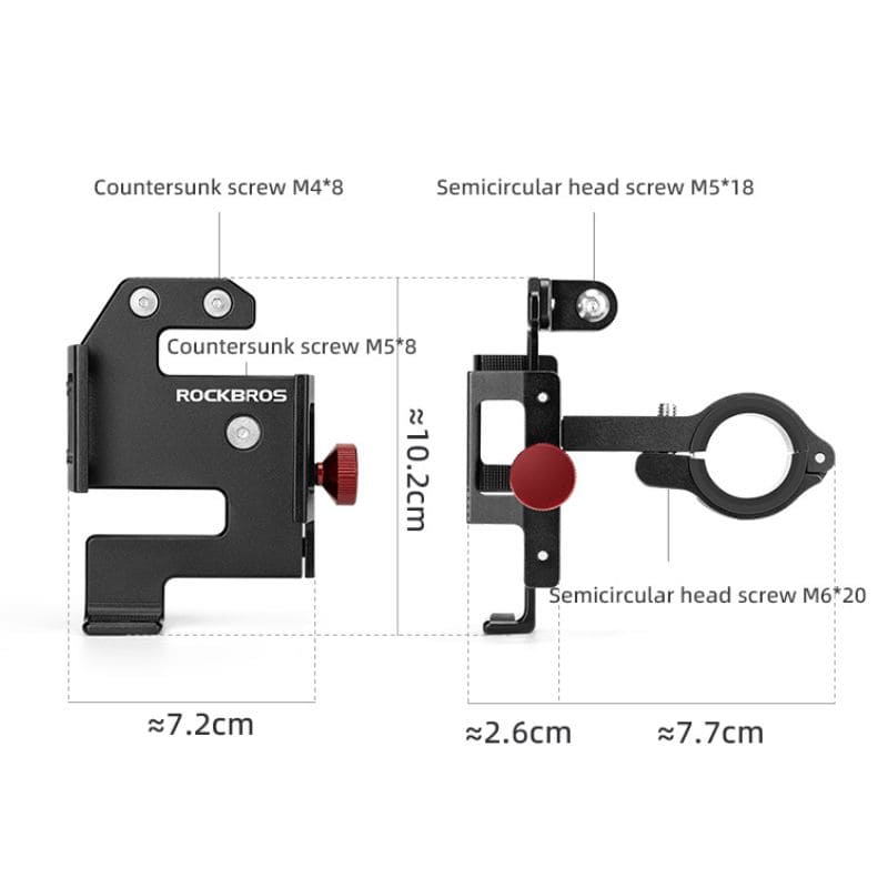 S-Clamp Bike Phone Holders & Mounts-2