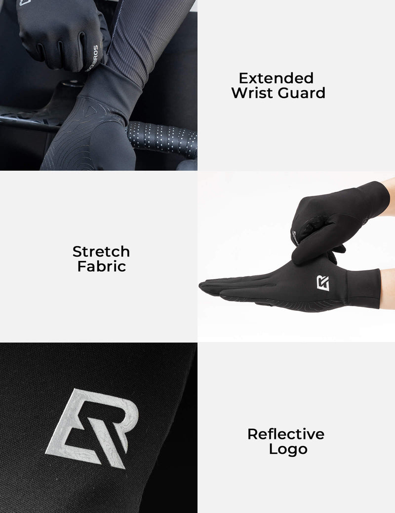 Full finger winter cycling gloves-6
