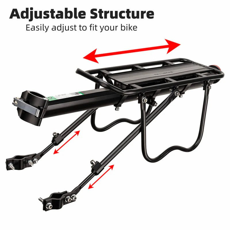 Seatpost Mounted Bike Rear Rack with Bolt-On Mount-4