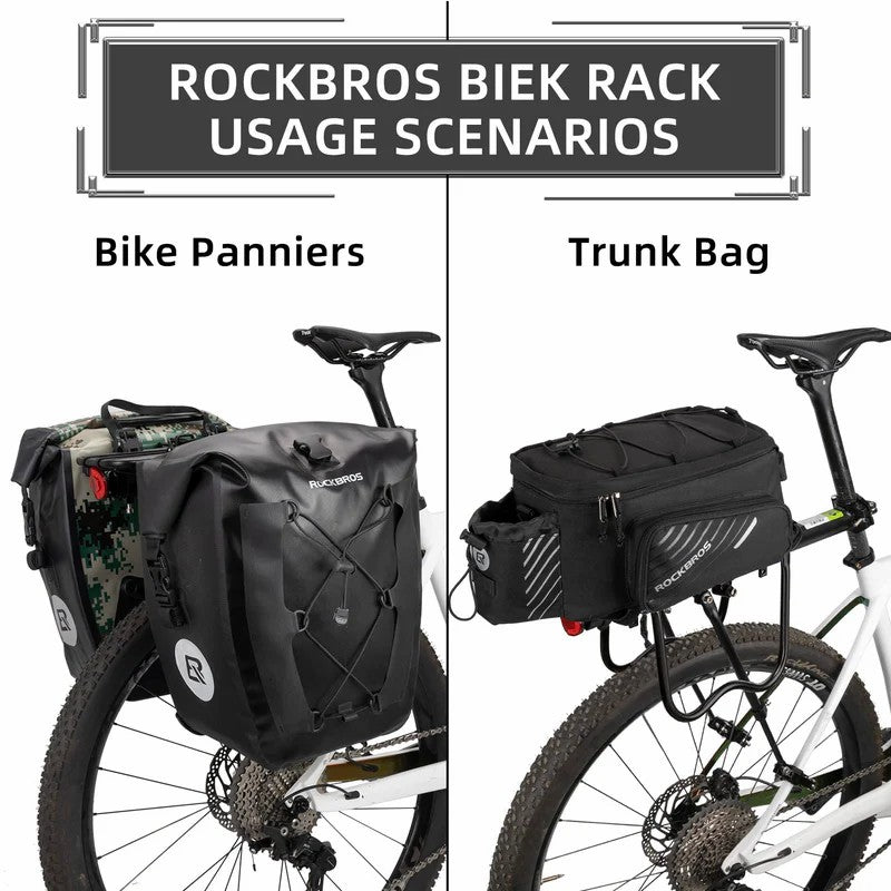Seatpost Mounted Bike Rear Rack with Bolt-On Mount-6
