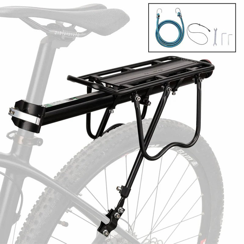 Seatpost Mounted Bike Rear Rack with Bolt-On Mount-2