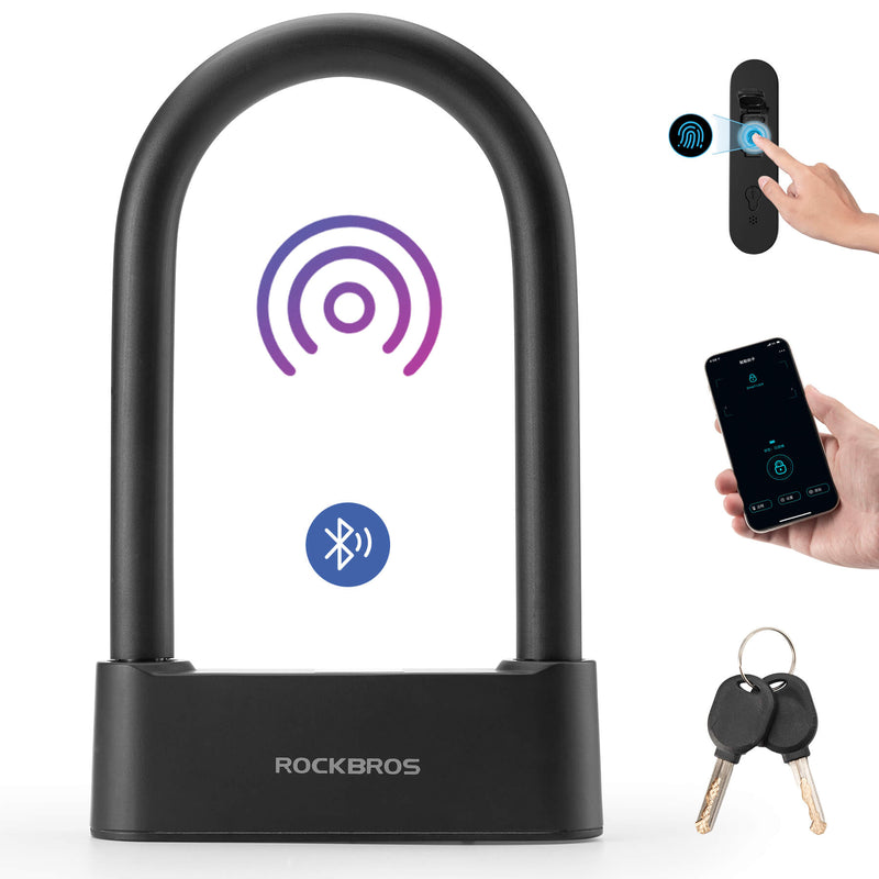 Smart Bluetooth Fingerprint U Lock-1