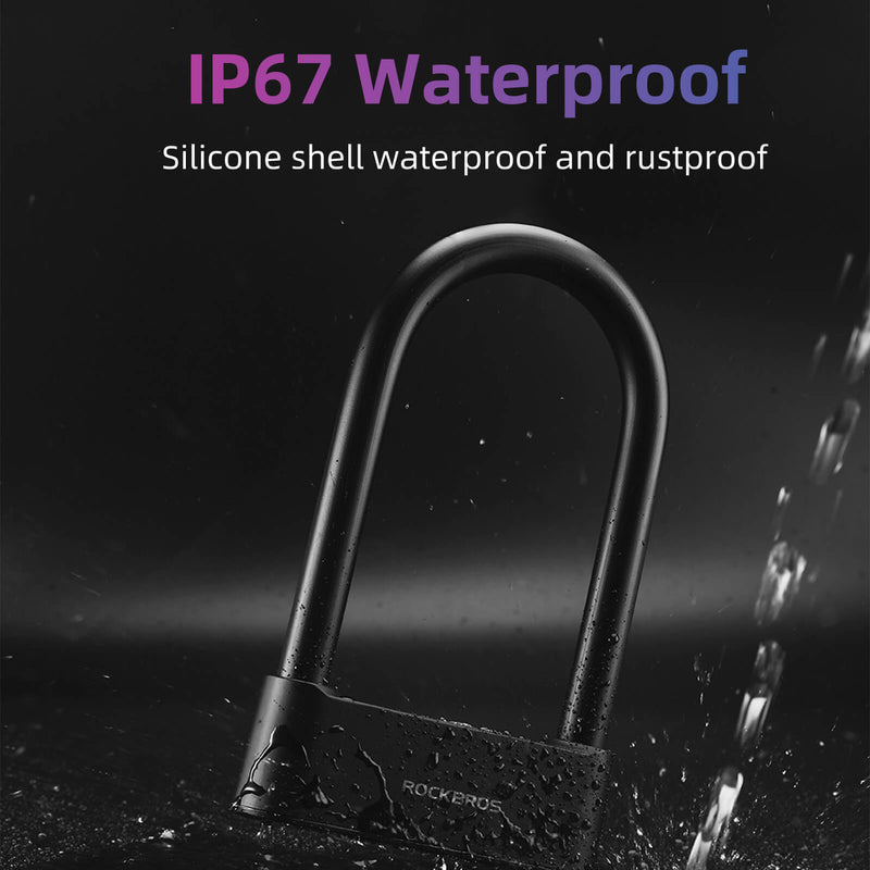Smart Bluetooth Fingerprint U Lock-5