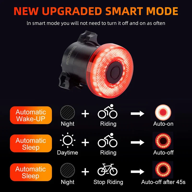 Smart Brake-Sensing Bike Tail Light-5