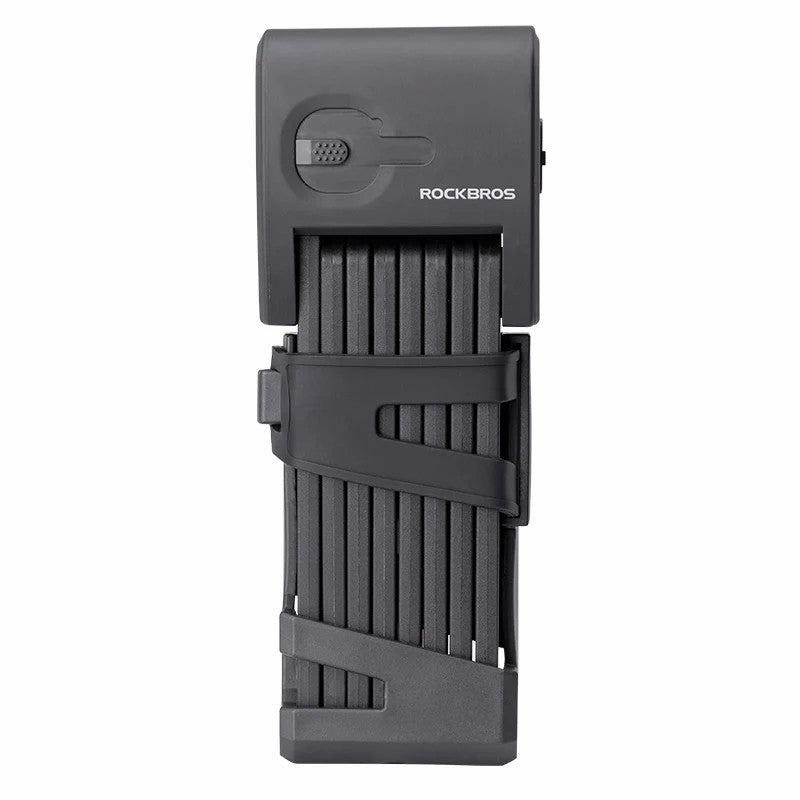 Foldable Smart Bike Lock with Fingerprint Unlock-2