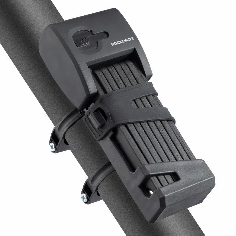Foldable Smart Bike Lock with Fingerprint Unlock