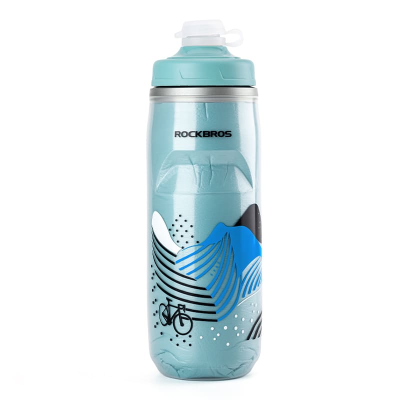 Soft Squeeze Insulated Cycling Water Bottle-21oz-2