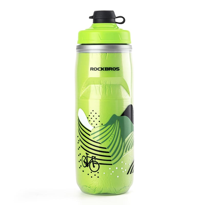 Soft Squeeze Insulated Cycling Water Bottle-21oz-3