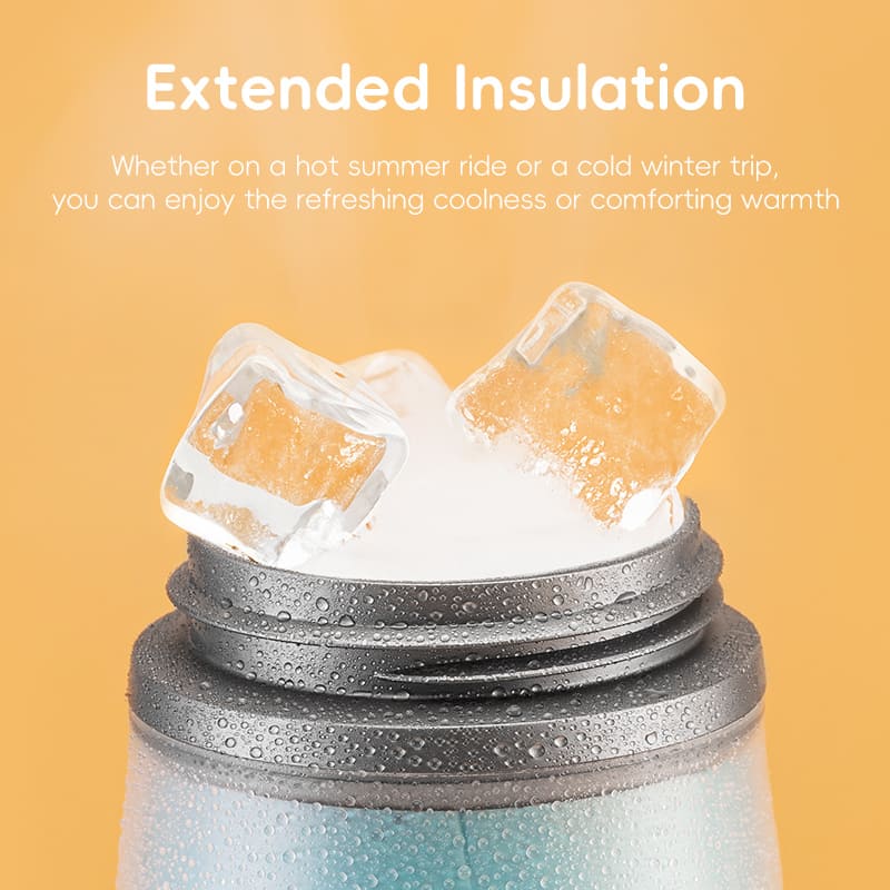 Soft Squeeze Insulated Cycling Water Bottle-21oz-11