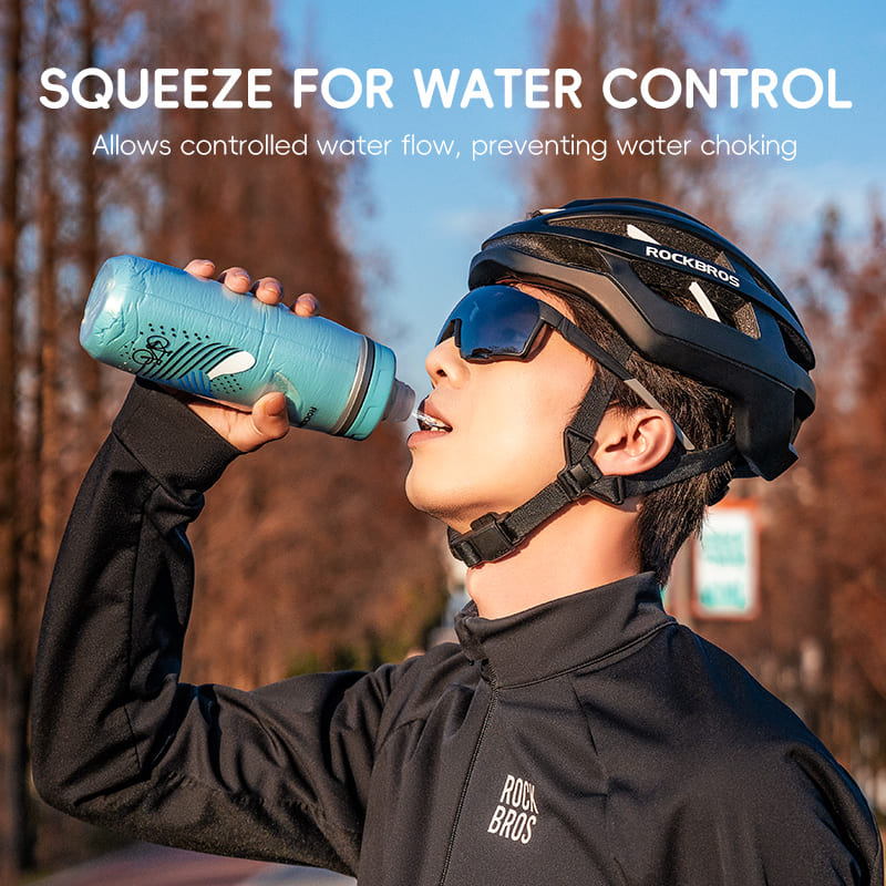 Soft Squeeze Insulated Cycling Water Bottle-21oz-17
