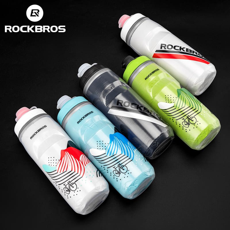 Soft Squeeze Insulated Cycling Water Bottle-21oz-18