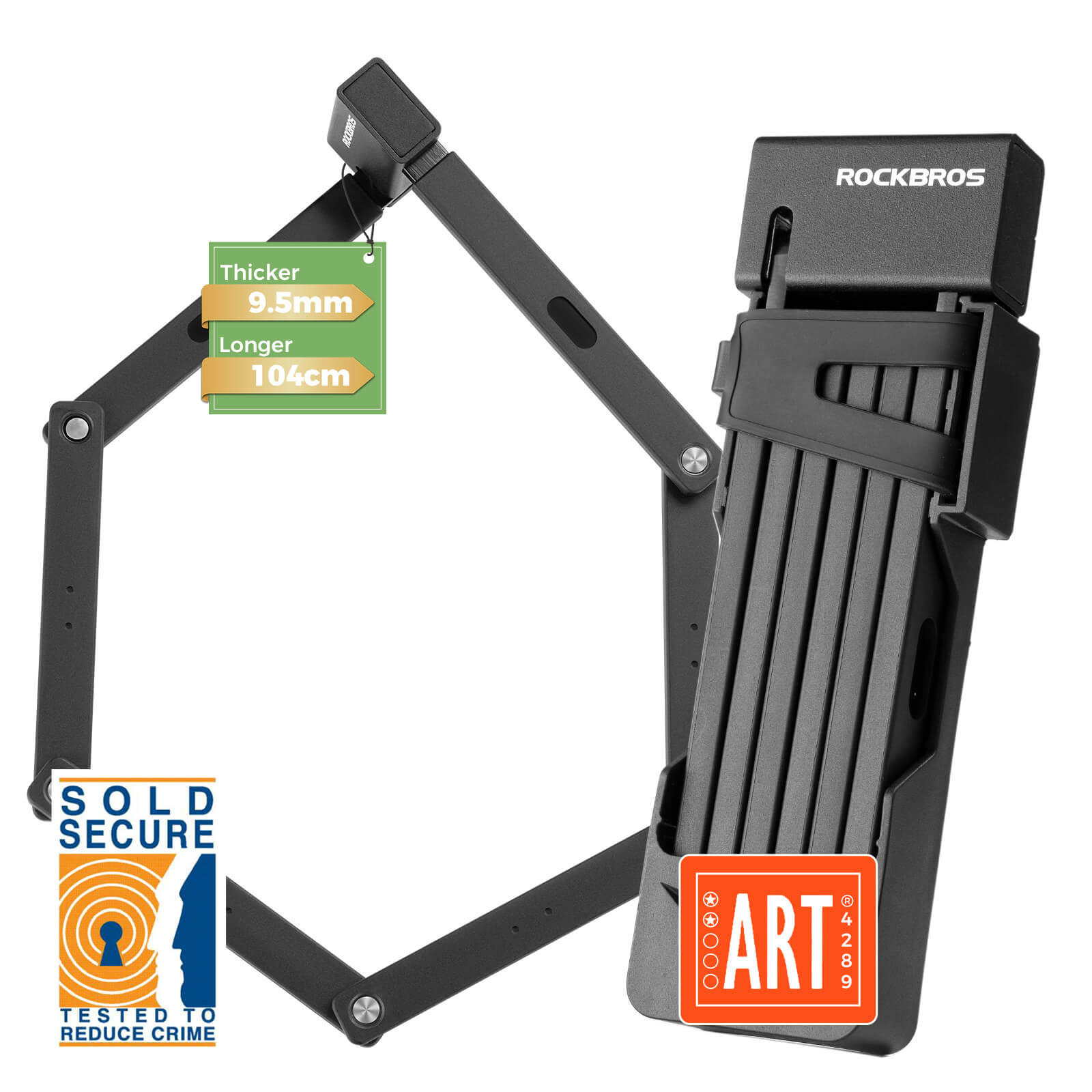 Folding Bike Lock – Sold Secure Gold & ART Certified