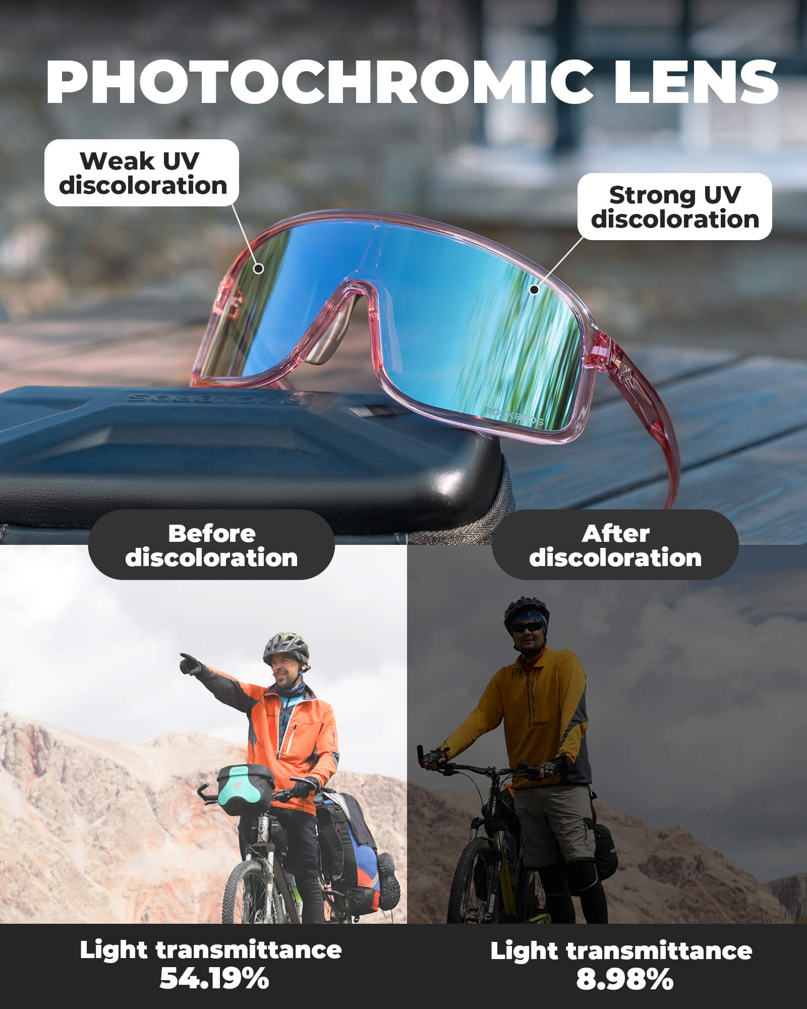 SP350 Photochromic Cycling Glasses-3