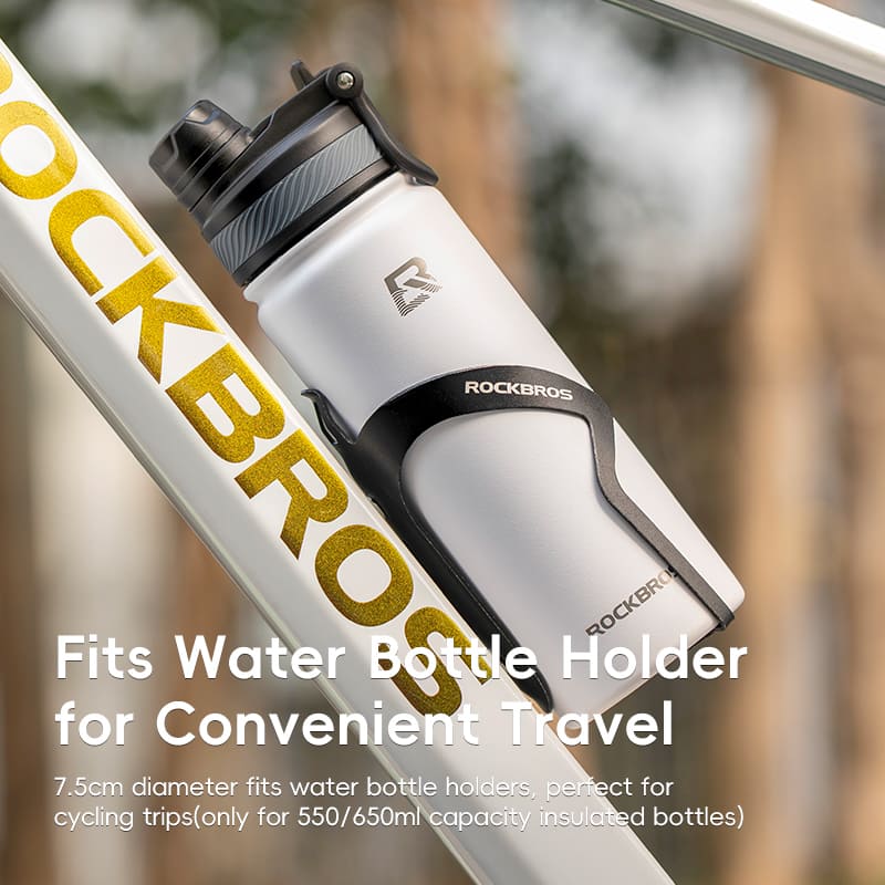 Stainless Steel Insulated Sports Water Bottle with Straw-9