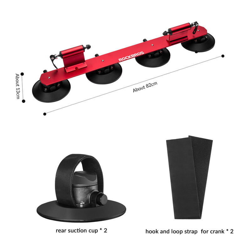 Suction Cup Bike Rack for Car Roof Quick Release Roof Mounted Carrier-11