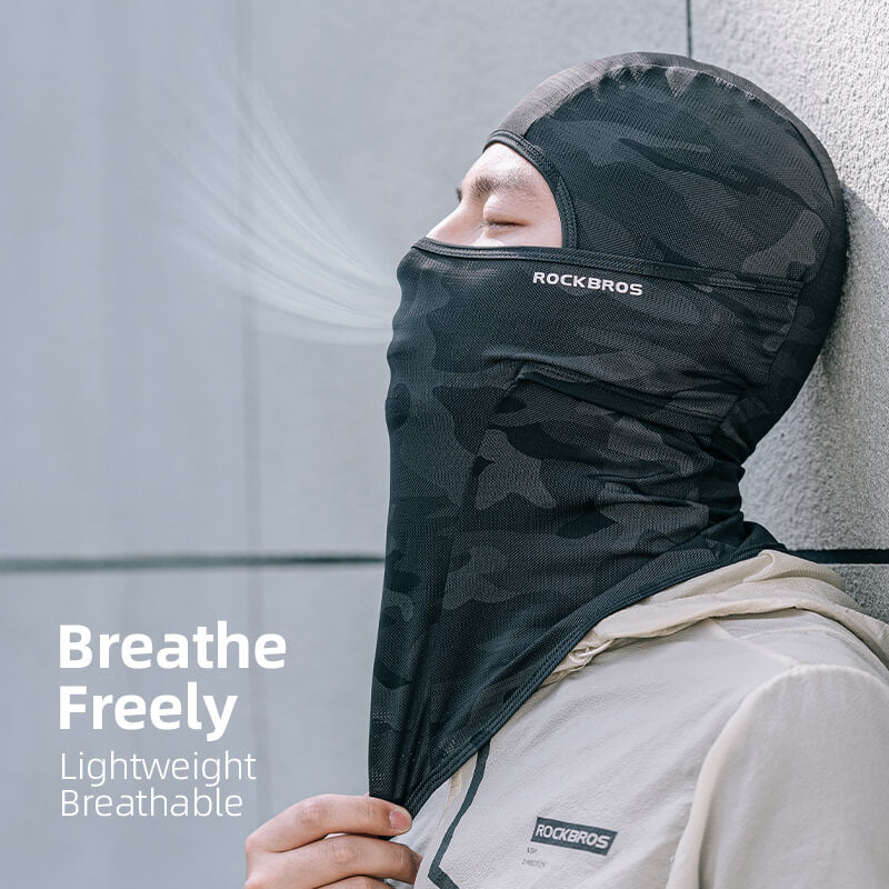 Summer Ice Silk Balaclava Face Mask-8