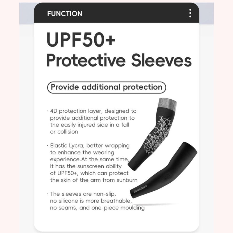 UV Sun Protection Arm Sleeves for Sports-9