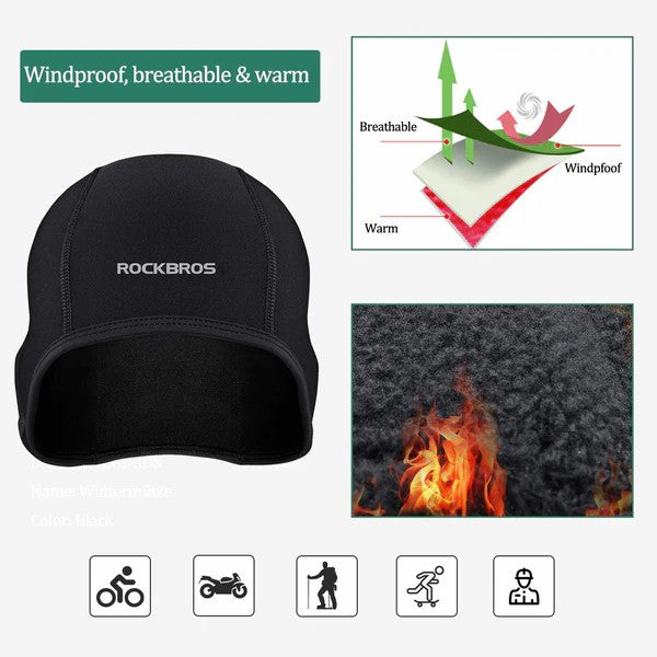 Thermal Skull Cap Helmet Liner-2