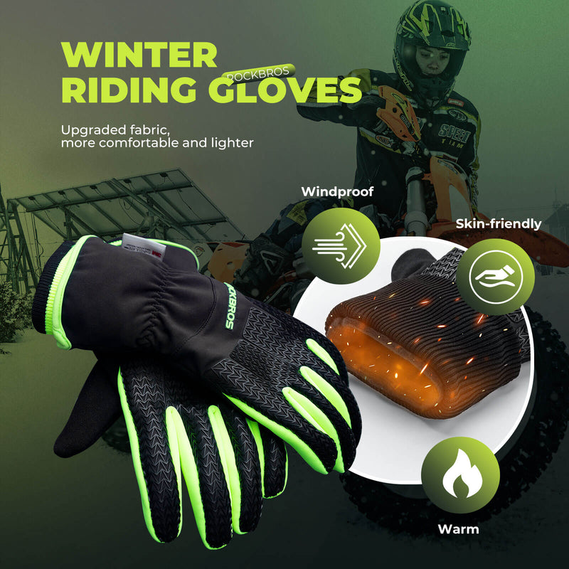 Thermal Full Finger Cycling Gloves-2