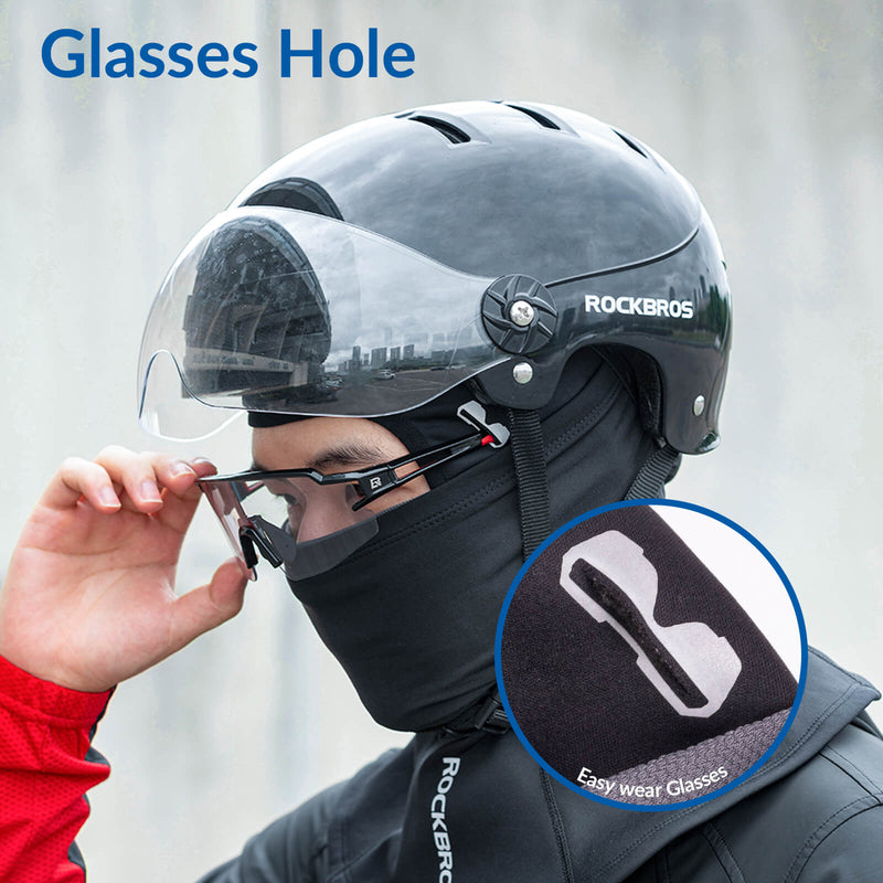 Thermal Ski Balaclava with Glasses Hole-6