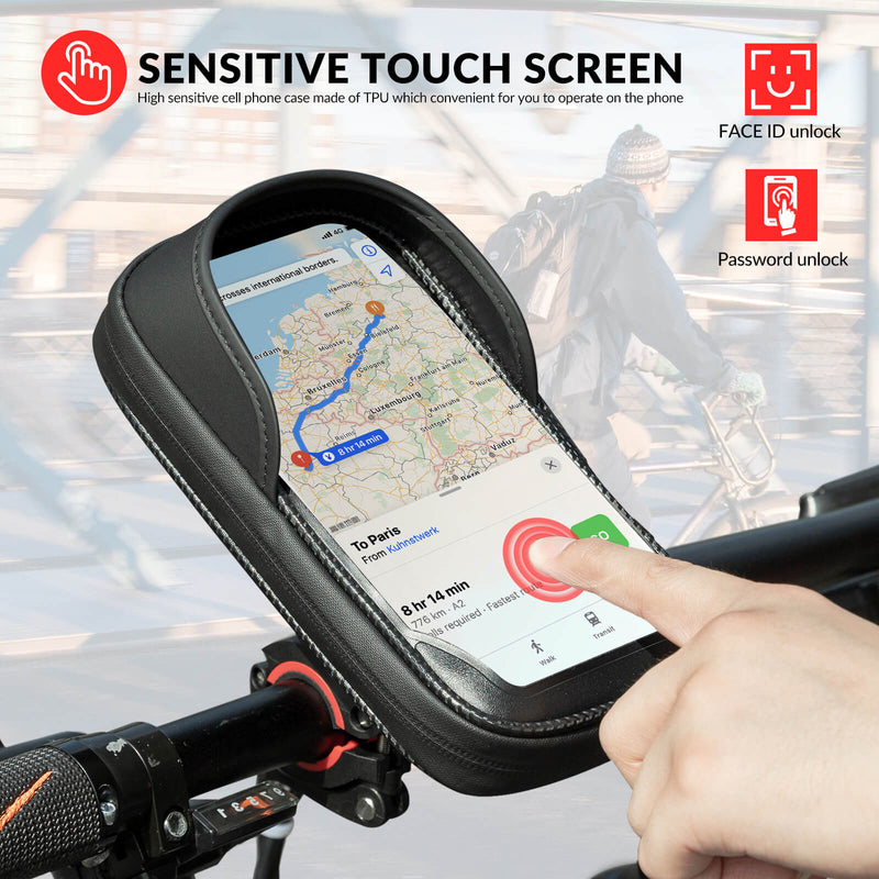 360° Rotating Bike Phone Mount Bag-4