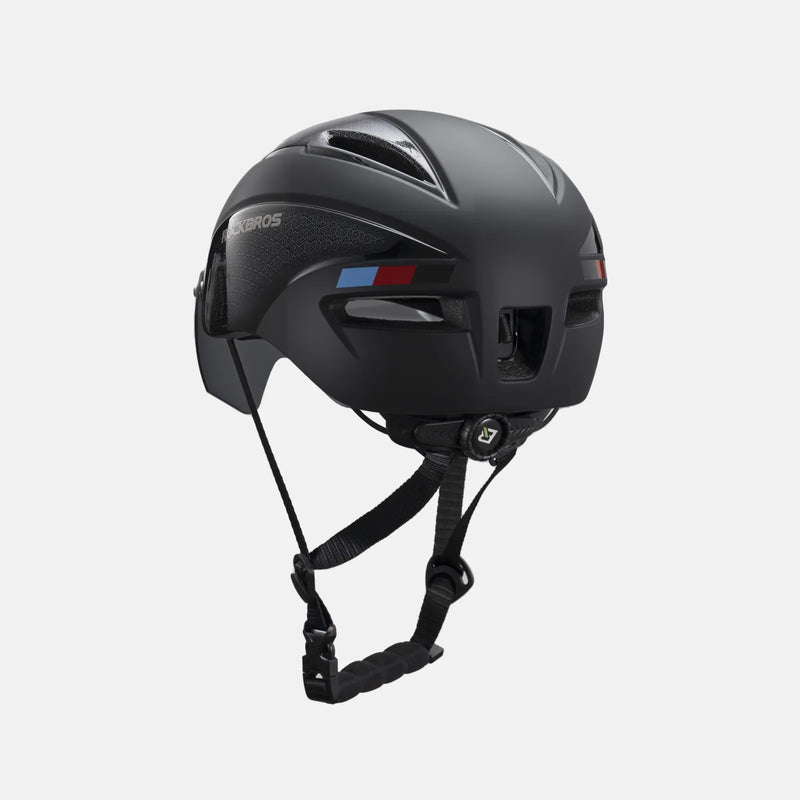 Trussier Magnetic Goggles Bike Helmet-4