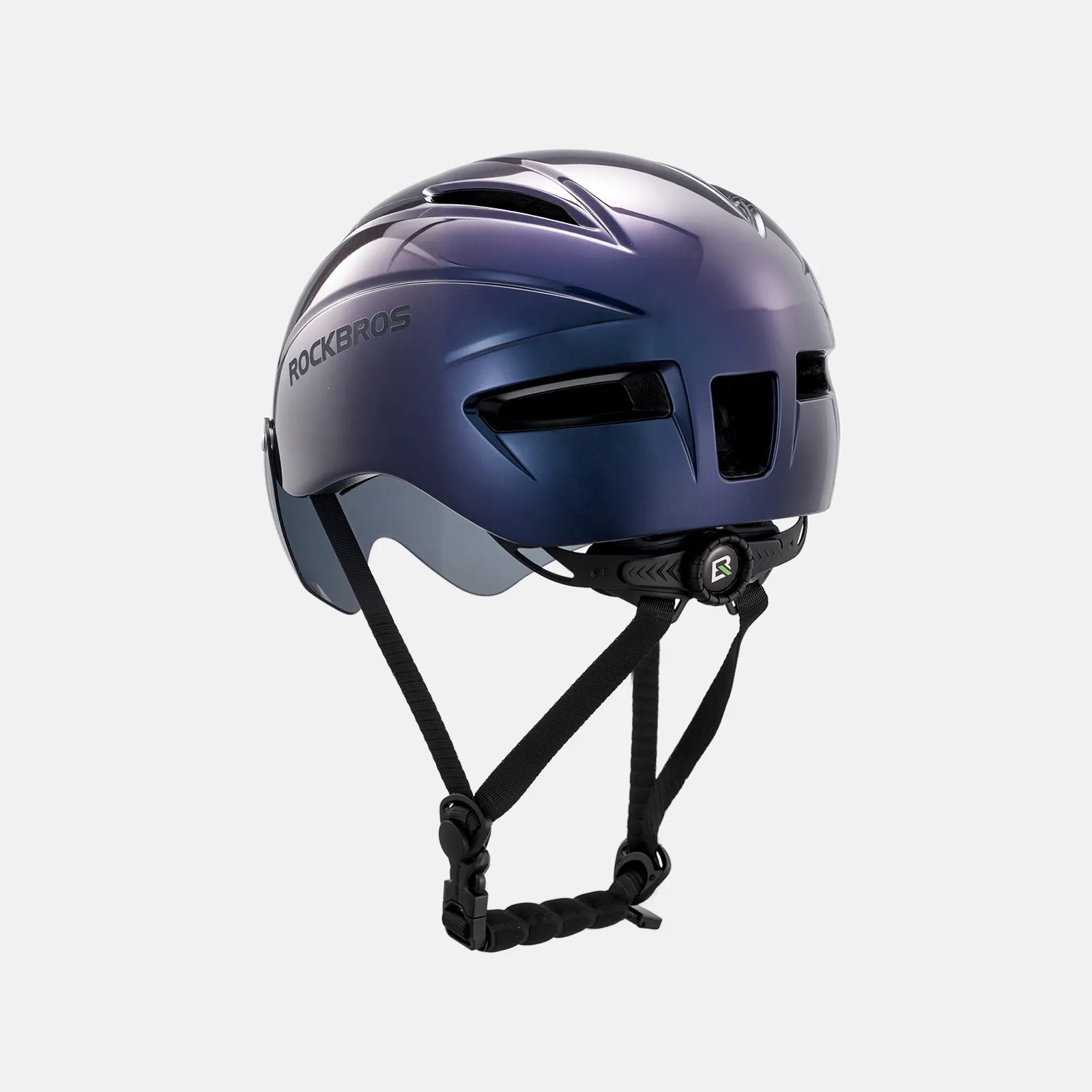 Trussier Magnetic Goggles Bike Helmet-19