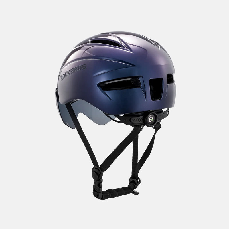 Trussier Magnetic Goggles Bike Helmet-19