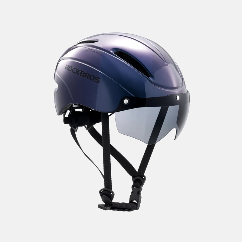 Trussier Magnetic Goggles Bike Helmet-18