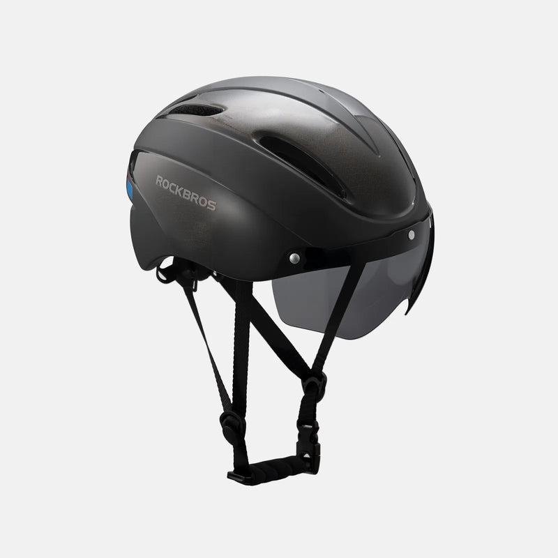 Trussier Magnetic Goggles Bike Helmet-26