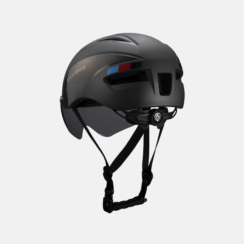 Trussier Magnetic Goggles Bike Helmet-27