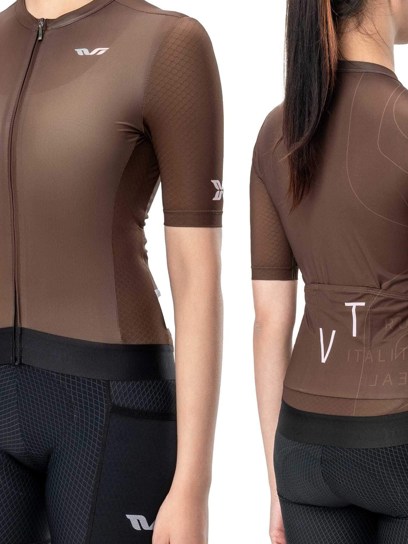 Women's TVI Digital Dune Short-Sleeve Cycling Jersey-3