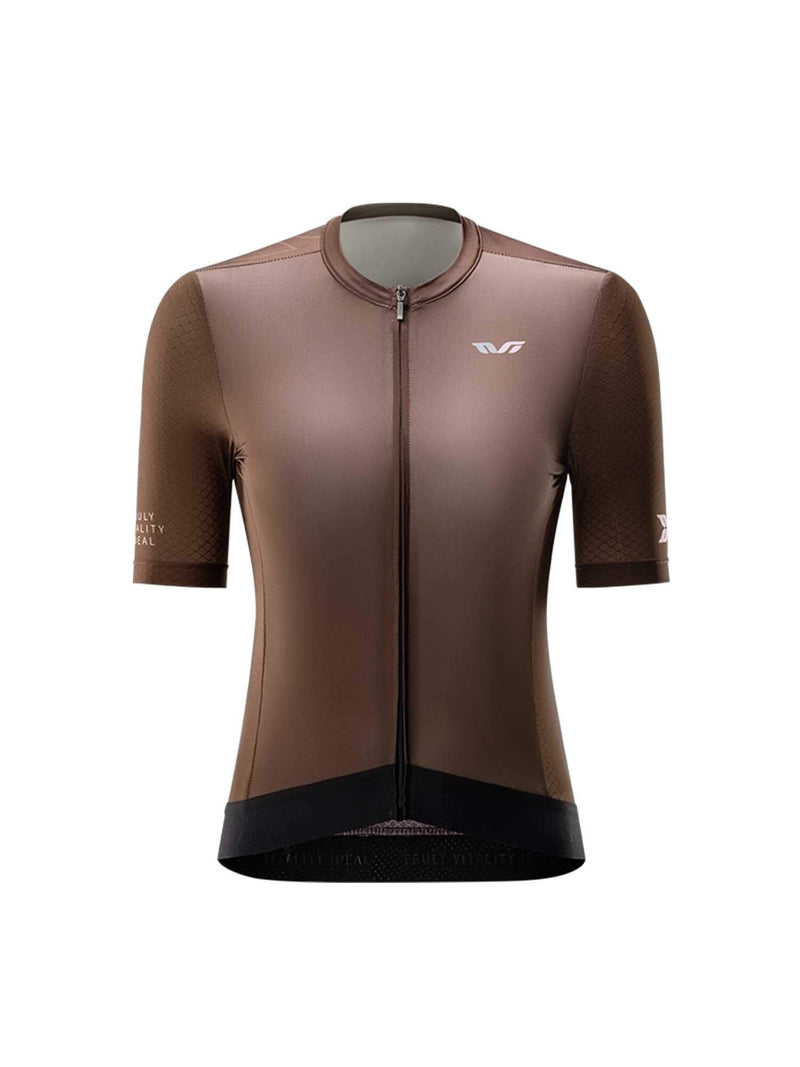 Women's TVI Digital Dune Short-Sleeve Cycling Jersey-1