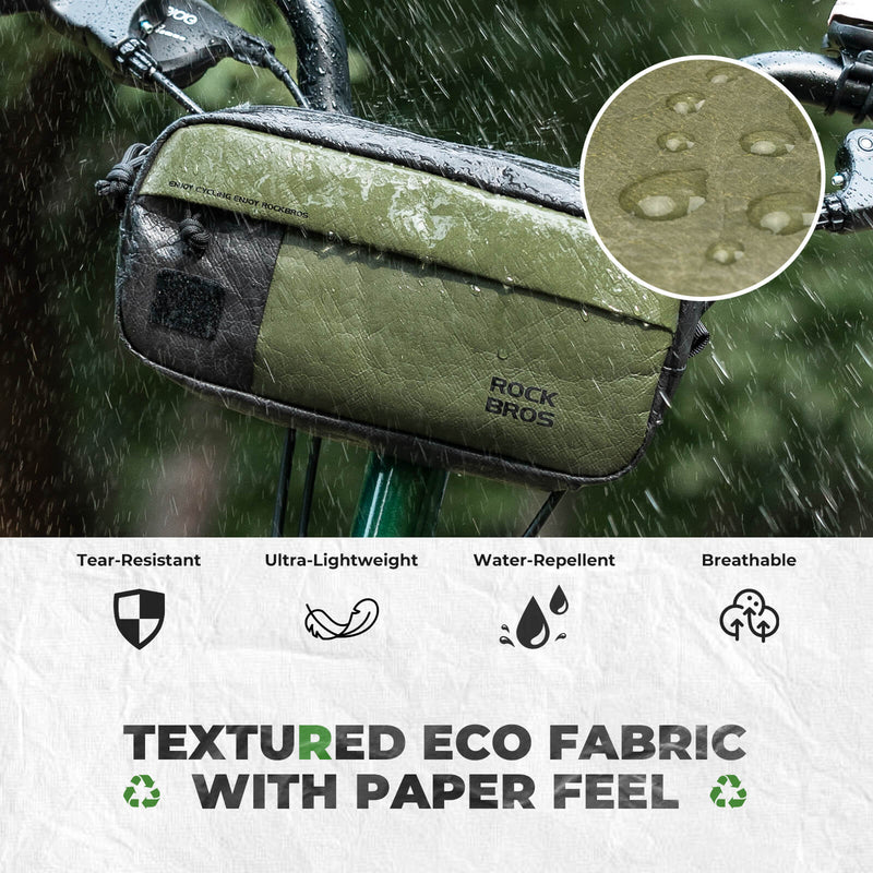 Bike Handlebar Bag with Shoulder Strap - 1.5L-4