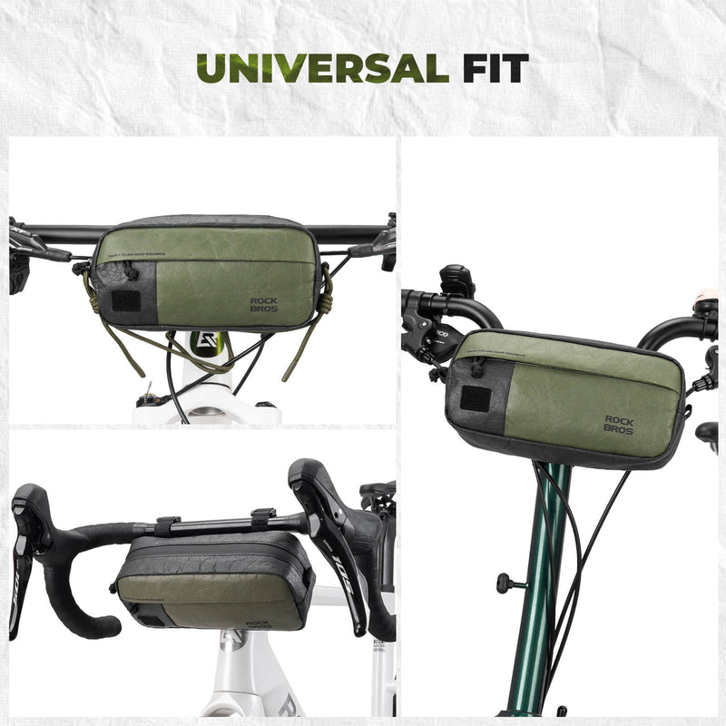 Bike Handlebar Bag with Shoulder Strap - 1.5L-9