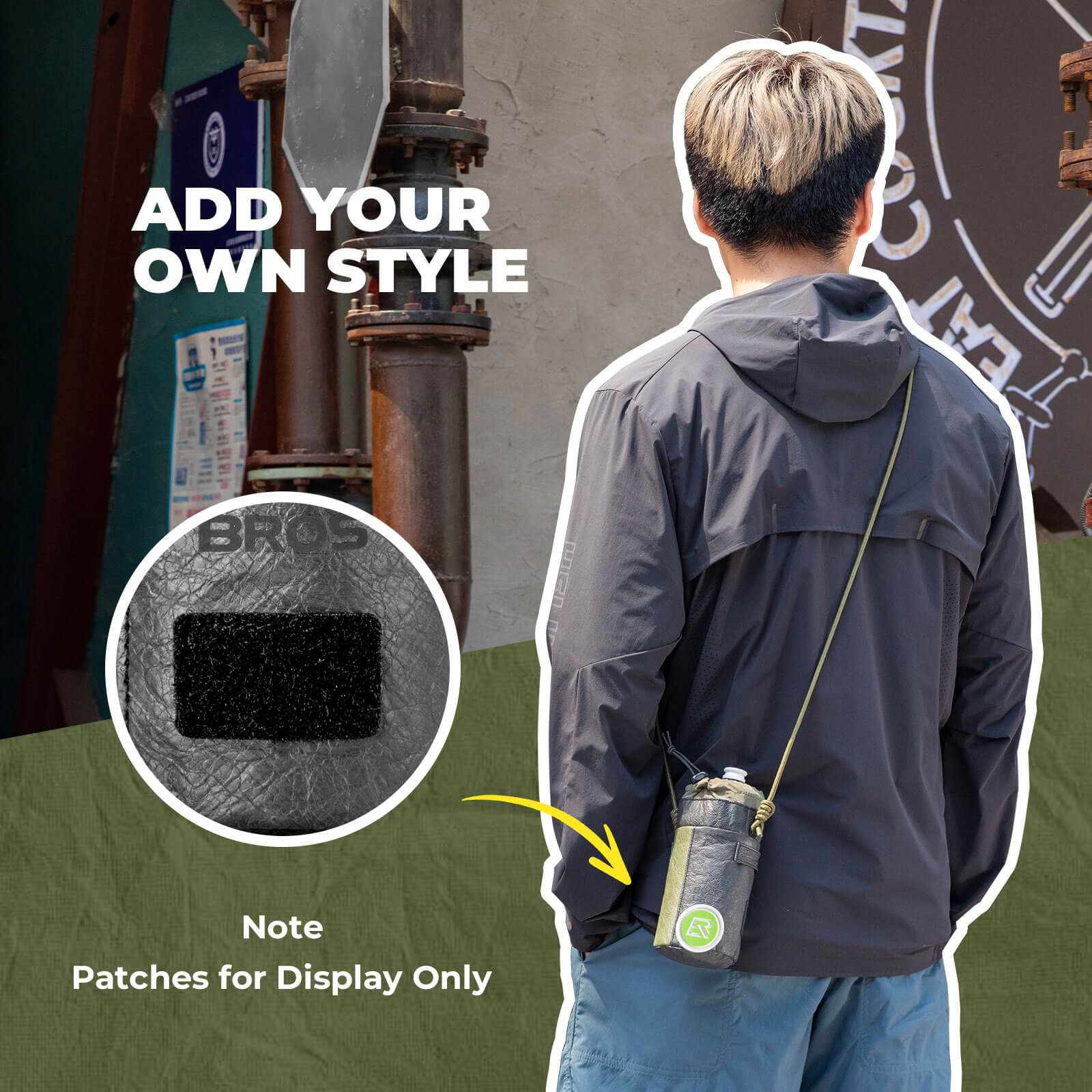 Bike Water Bottle Bag - 0.7L-7