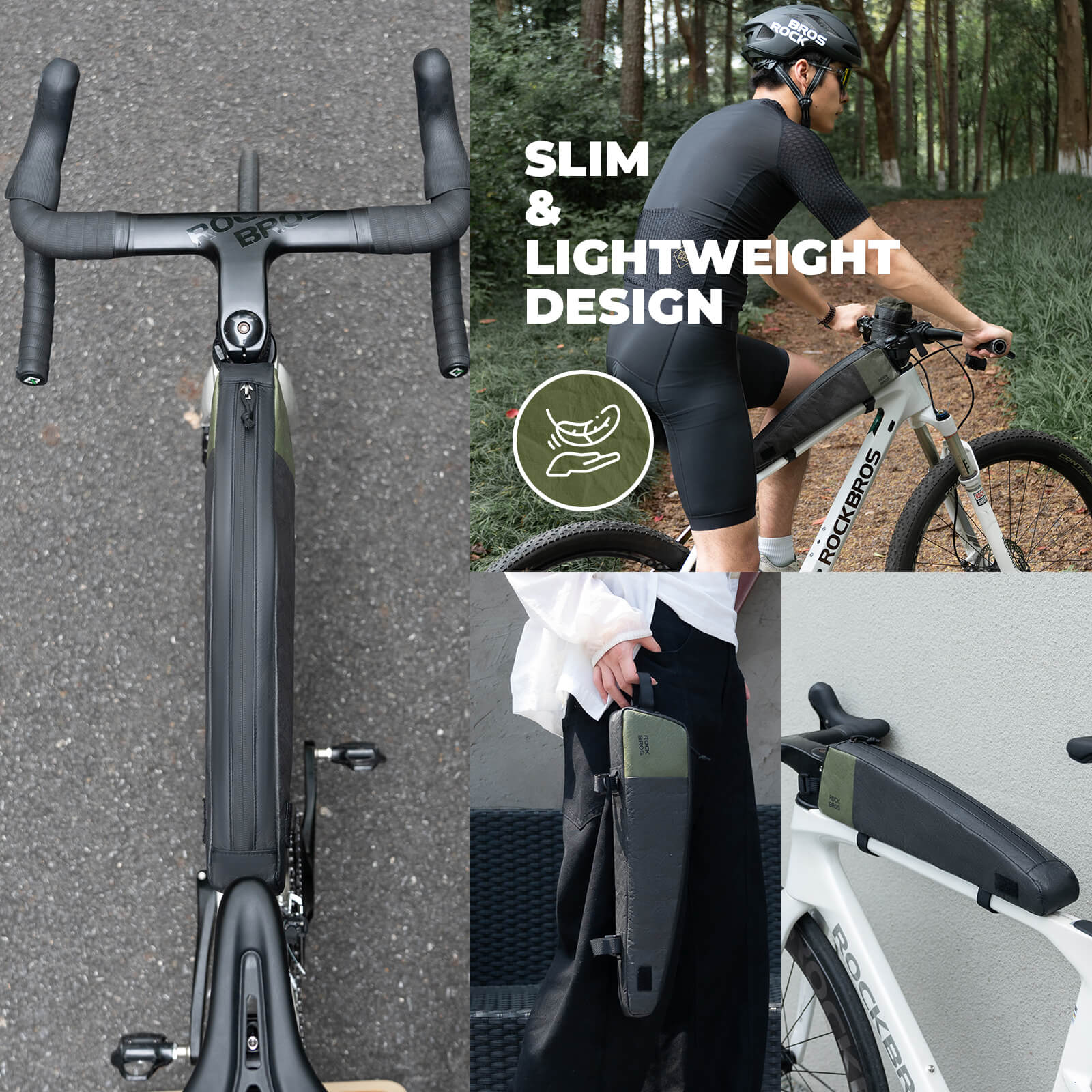 Top Tube Bike Bag - 0.9L-3