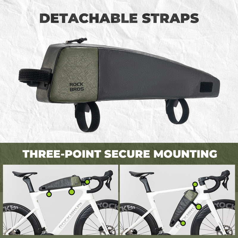 Top Tube Bike Bag - 0.9L-5